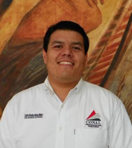 Carlos Gálvez, delegado estatal del Consejo Nacional de Líderes Sociales de México (CONAL).