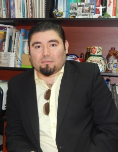 Dr. Joel Enrique Espejel Blanco, Jefe del Departamento de Economía de la Universidad de Sonora, profesor e investigador de tiempo completo.