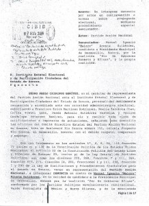 El PAN promovió ante el IEE una denuncia contra Manuel Ignacio “Maloro” Acosta por un supuesto mensaje religioso durante el pasado debate.