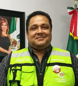 Alberto Flores Chong, director de la Unidad Estatal de Protección Civil.