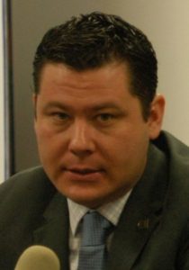 David Galván, dirigente estatal de Acción Nacional.