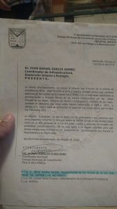 Una de las últimas peticiones que los habitantes del sector hicieron a CIDUE Hermosillo.