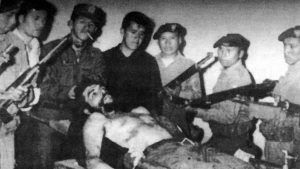Los restos fósiles fueron encontrados en el año de 1997 por un grupo de expertos científicos forenses y trasladados a territorio cubano.