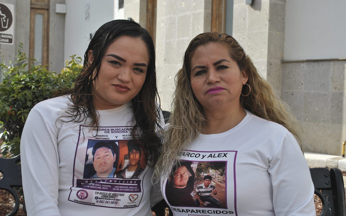 La líder del colectivo denunció que mientras realizaban una jornada de búsqueda, un grupo de hombres las amedrentó y realizo disparos al aire