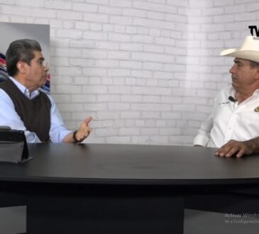 El ganadero oriundo de Agua Prieta visitó las instalaciones de “TVD Primera Plana”.