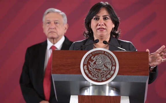 Irma Eréndira Sandoval, ex titular de la Secretaría de la Función Pública.