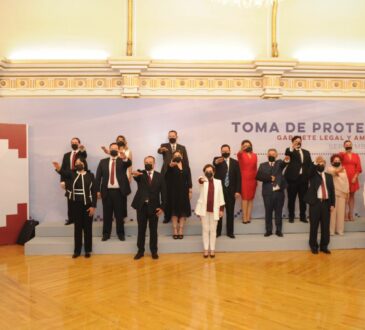 Integrantes del Gabinete del Gobierno del Estado.