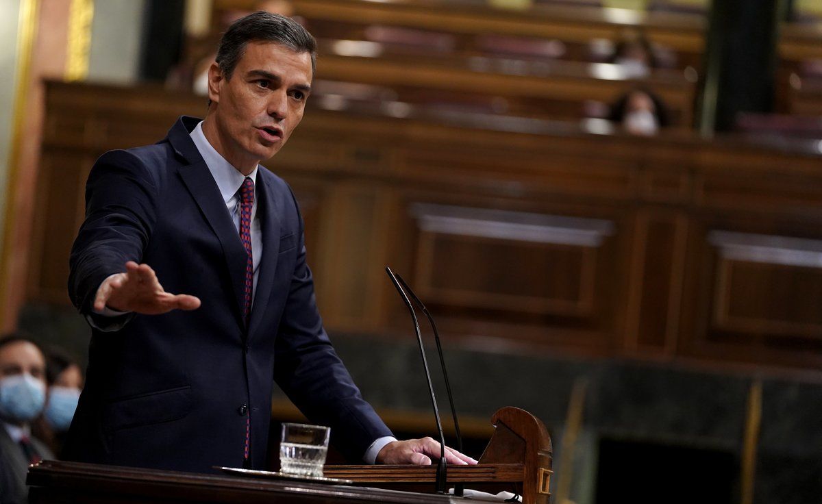 Pedro Sánchez presidente del Gobierno de España. 