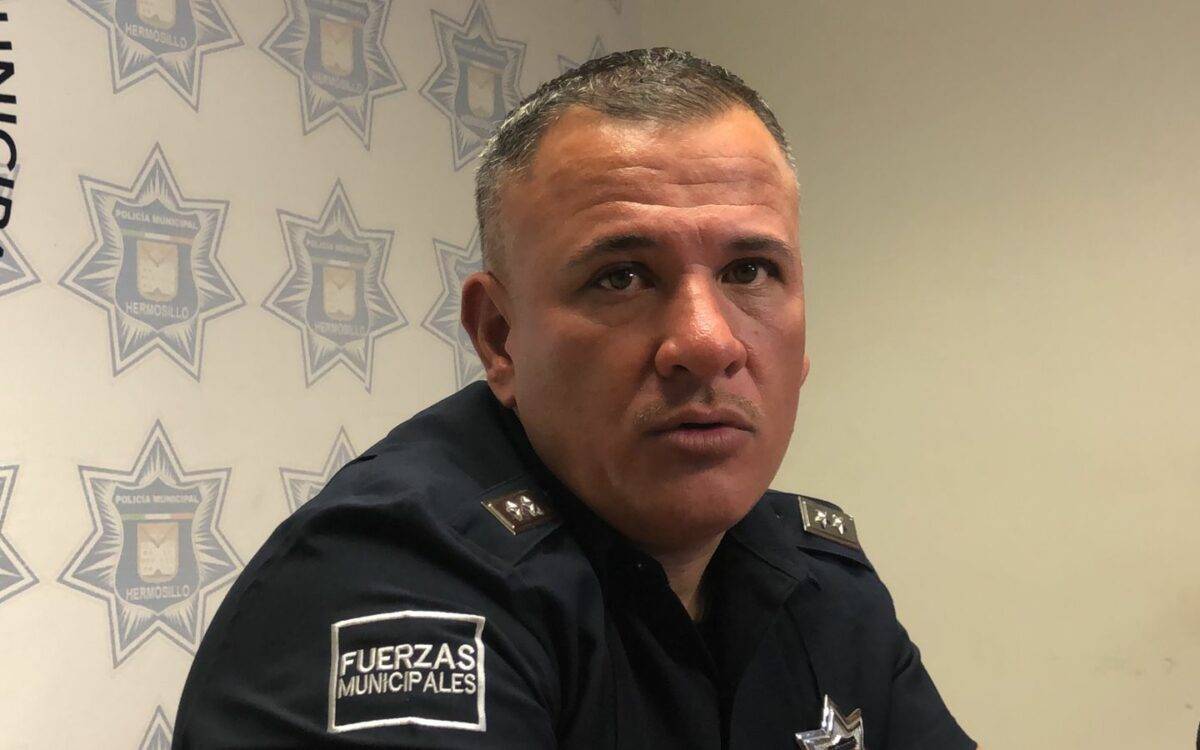 Jesús Alonso Durón, Comisario de Tránsito de la Policía de Hermosillo.