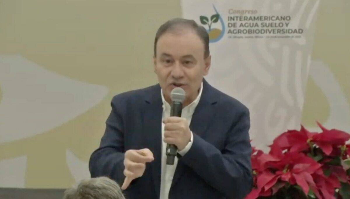 Alfonso Durazo en Ciudad Obregón