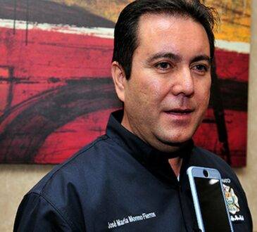 José María Moreno, presidente del Patronato de Bomberos de Hermosillo.