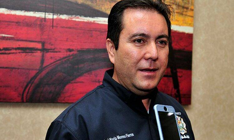 José María Moreno, presidente del Patronato de Bomberos de Hermosillo.