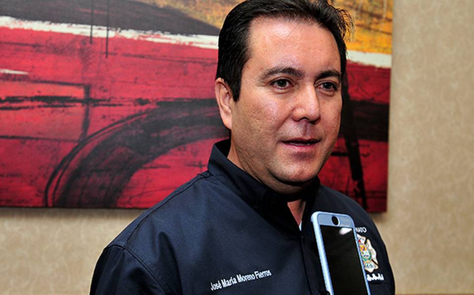 José María Moreno, presidente del Patronato de Bomberos de Hermosillo.