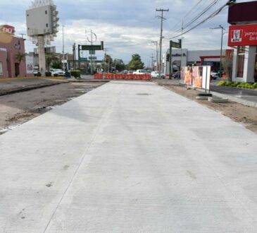 Calle Reforma en Hermosillo