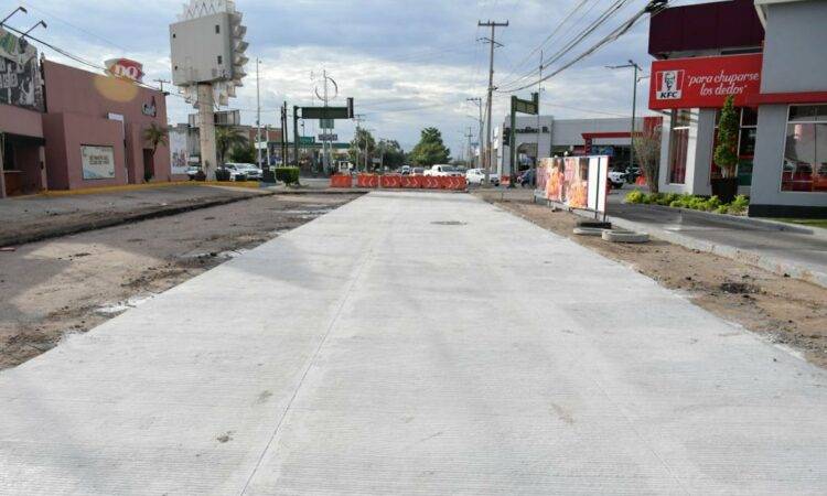 Calle Reforma en Hermosillo