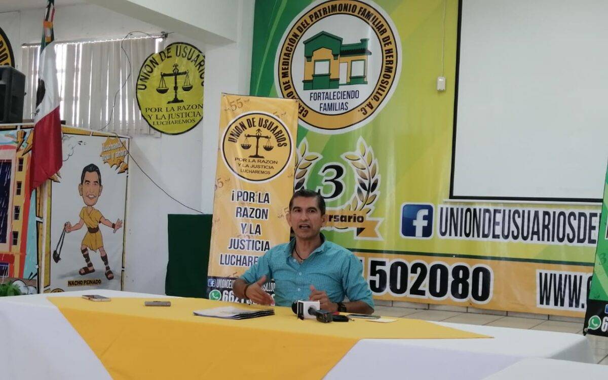 Ignacio Peinado Luna, presidente de la Unión de Usuarios.