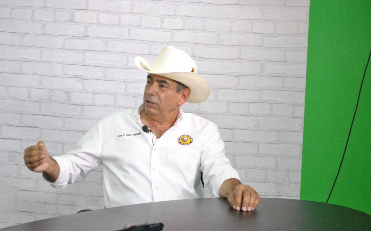 Juan Ochoa, presidente de la Unión Ganadera Regional de Sonora (UGRS).
