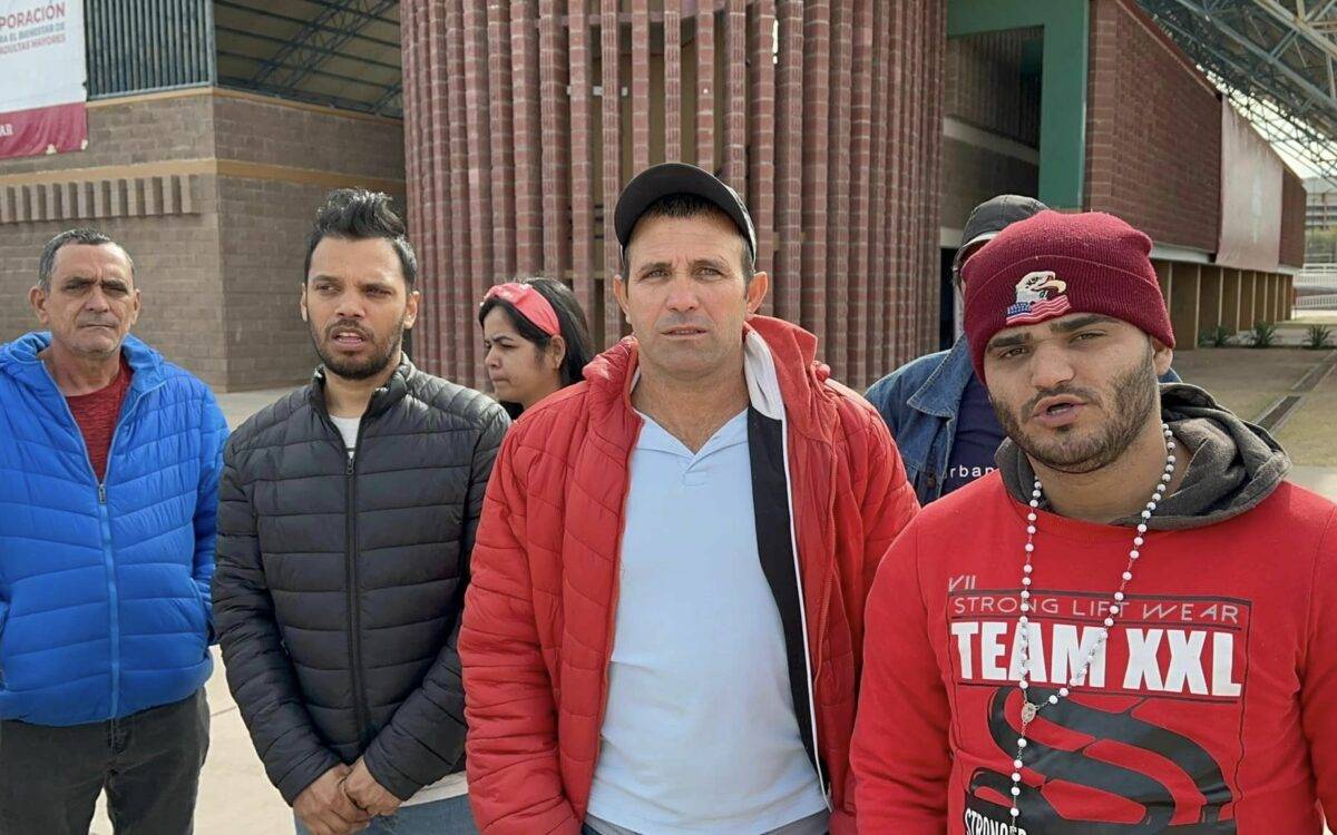 Alrededor de 200 cubanos llegaron al estado de Sonora en los últimos días, expulsados de Estados Unidos bajo el Título 42