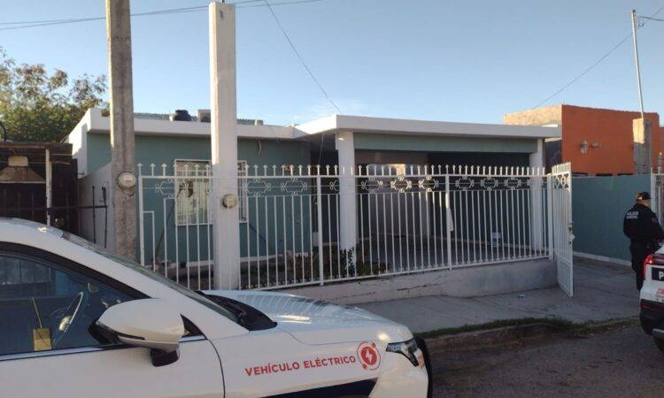 Domicilio donde se encontraban secuestradas tres personas en Hermosillo