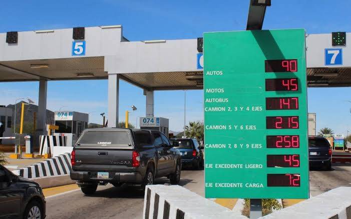 A partir de este miércoles 15 de noviembre se incrementará la tarifa del peaje en las autopistas y puentes concesionados