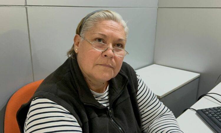 Cecilia Delgado, ve que los alimentos están más caros que el año pasado.