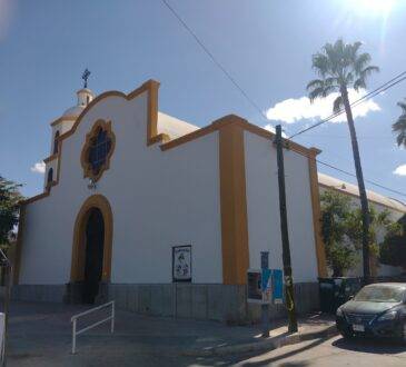 El templo de La Candelaria comenzó a construirse en 1875.