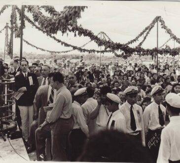 Colocación de la Primera Piedra de la Universidad de Sonora, 12 de octubre de 1941