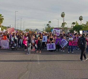 Miles de mujeres se sumaron a la manifestación.