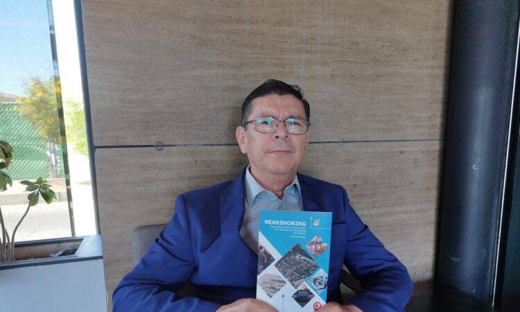 El Dr. Luis Núñez, nos platica sobre su nuevo libro “Nearshoring, relocalización de empresa y el potencial económico de México”.