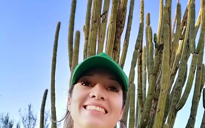Pamela Ibarra Dávila, maestra, ambientalista, fundadora de “Cultura Verde”.