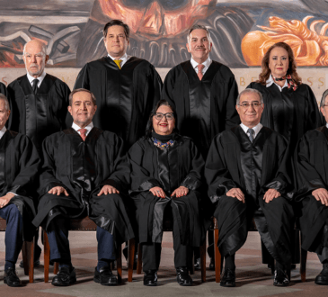 Integrantes de la Suprema Corte de Justicia de la Nación.
