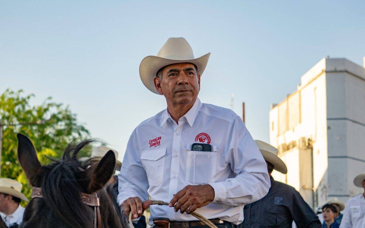 Juan Ochoa, presidente de la Unión Ganadera Regional de Sonora.