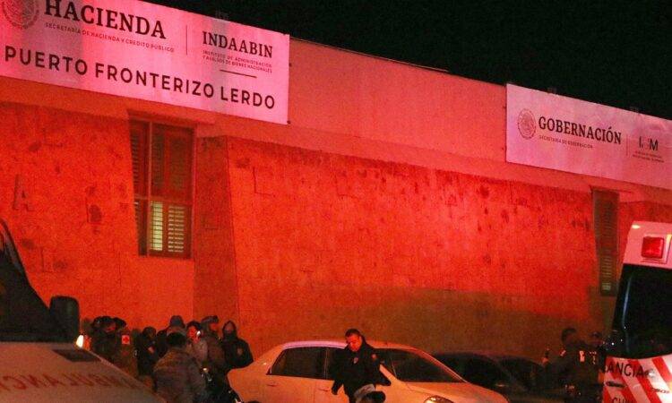 Estación migratoria del INM en Ciudad Juárez.