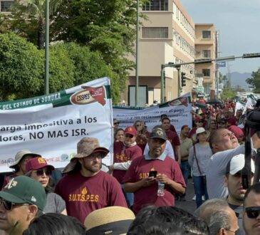 Un amplio contingente desfiló desde tempranas horas.