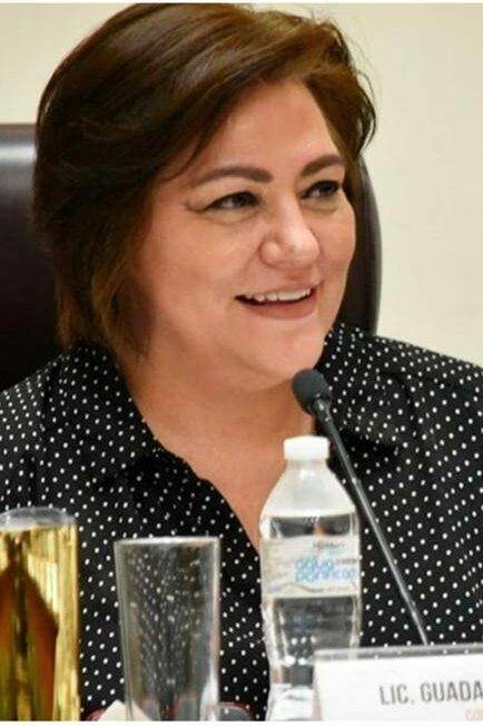 Guadalupe Taddei Zavala… Fue a rendir pleitesía, a palacio nacional…