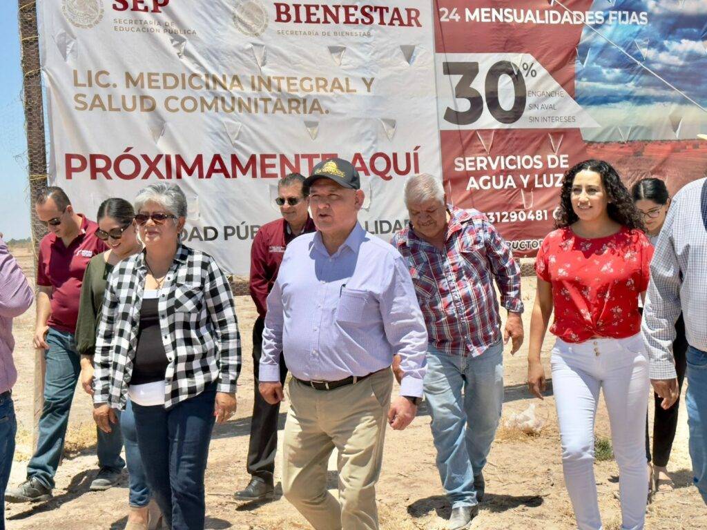Tendrá San Luis una Universidad de Bienestar informó el Alcalde Santos González, institución que estará ubicado en el poblado de Luis B. Sánchez.