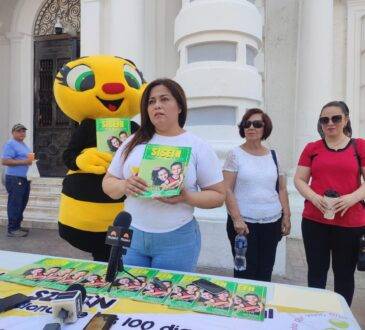 Lizeth Villalobos López representante de la agrupación, señaló que Sonora no cuenta con un manual para determinar acciones educativas hacia la niñez