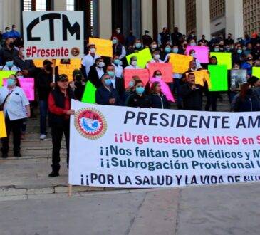 Posicionamiento de la CTM ante la situación actual que presentan las instalaciones del Instituto Mexicano del Seguro Social en Sonora