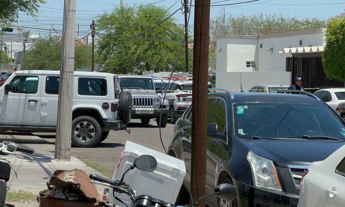 Una agresión armada se registró esta mañana en la colonia San Benito de Hermosillo, donde un abogado terminó sin vida.
