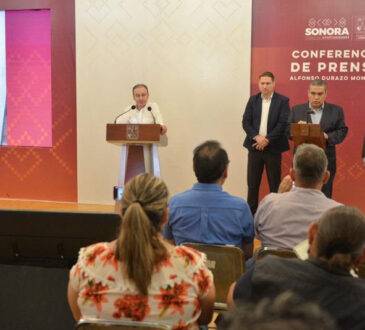 Sergio Salas Chávez, Fiscal General de Sonora, dio a conocer de la detención del presunto homicida.