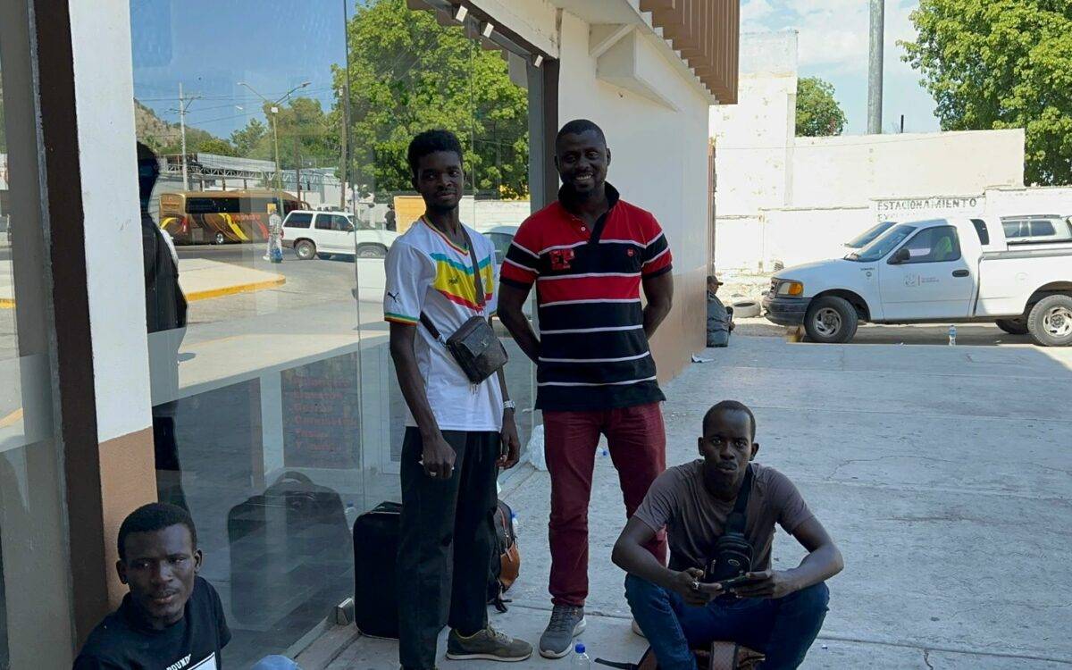 Migrantes Africanos en Hermosillo