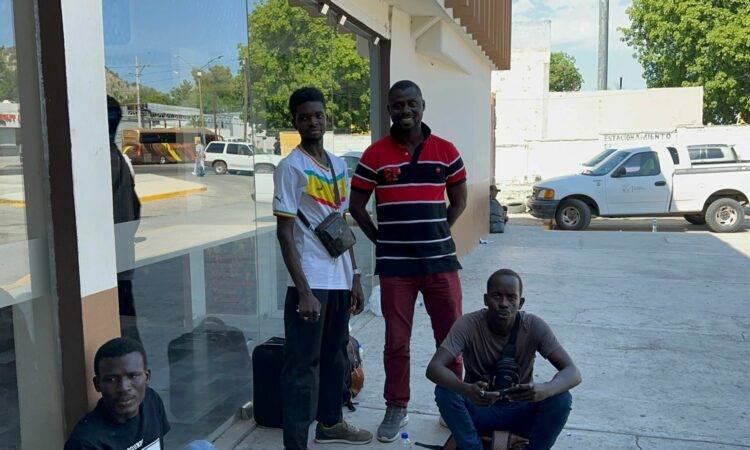 Migrantes Africanos en Hermosillo