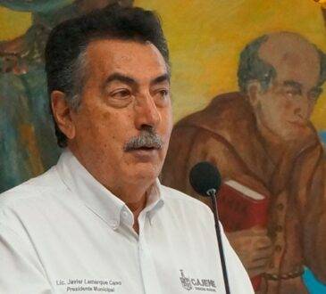 Javier Lamarque Cano, presidente municipal de Cajeme, dos años de violencia incontrolable en el valle del yaqui.