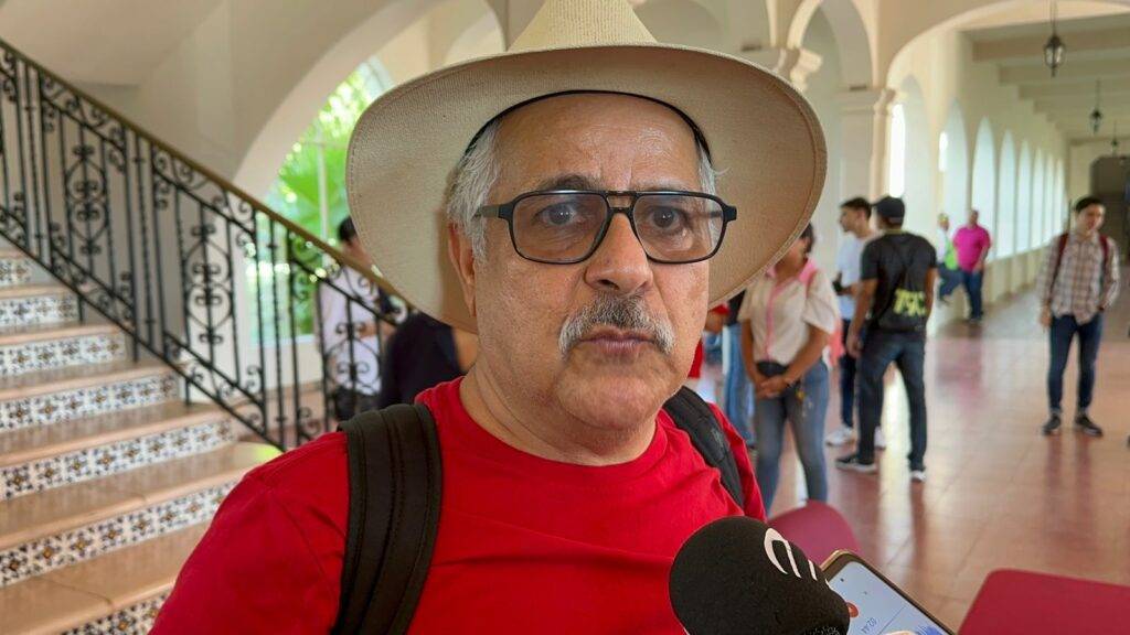 Abelardo Figueroa, Vocero del Frente Nacional de Estudiantes de Posgrado.