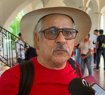 Abelardo Figueroa, Vocero del Frente Nacional de Estudiantes de Posgrado.