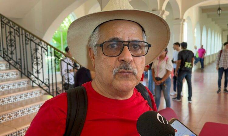 Abelardo Figueroa, Vocero del Frente Nacional de Estudiantes de Posgrado.