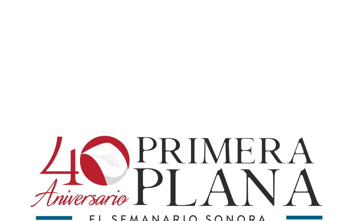 (logo de aniversario de Primera Plana”)… Hoy, llegamos a 40 años de presencia.