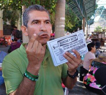 Ignacio Peinado Luna, dirigente de la Unión de Usuarios de Hermosillo