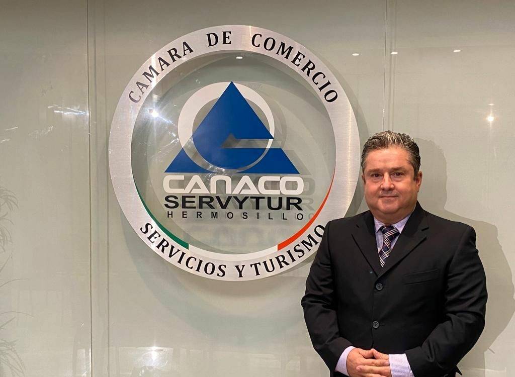 Juventino Félix, dirigente de Canaco Hermosillo.