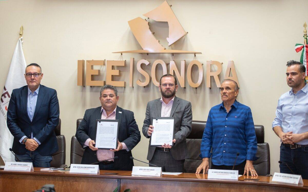 Convenio Estratégico entre el IEE Sonora e INCIDE A.C.; subraya la importancia de trabajar en conjunto para superar los desafíos que presenta la baja participación electoral
